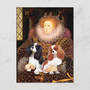 Two Cavaliers / Queen Postcard