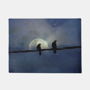 Two Celestial Crows Doormat