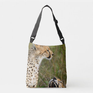 Two cheetahs. Africa Serengeti Crossbody Bag