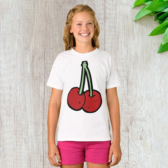 Two Cherries T-Shirt (Creator Uploaded)