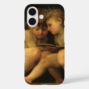Two Cherubs Reading by Rosso Fiorentino, Angels iPhone 16 Case