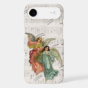 Two Christmas Angels - Victorian Scrap Christian