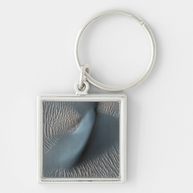 Two classes of aeolian bedforms key ring (Front)