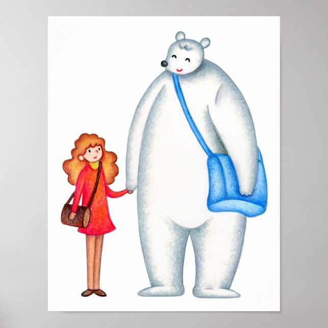 Two close friends. Together wherever they go. Poster (Front)