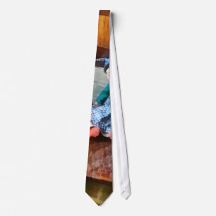 Two Colonial Rag Dolls Tie