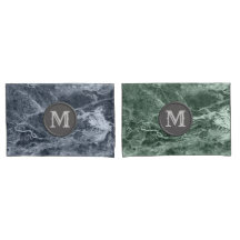Two colour marble monogram - Pick your colours