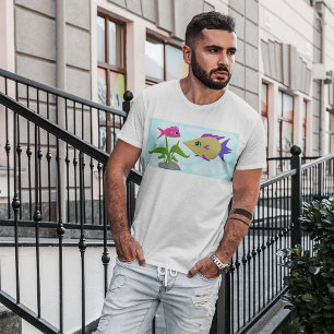 Two Colourful Fish T-Shirt