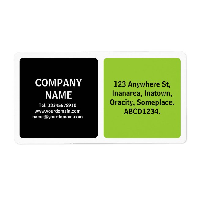 Two Colours - Black and Martian Green (Front)