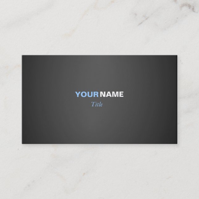 Two Colours Business Card (Front)