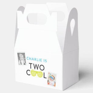 Two Cool Birthday party Favor Boxes
