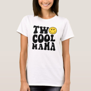 Two Cool Mama Matching Birthday Tee for Mum