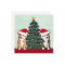 Two Corgi Christmas Tree Dog Santa Hat Cute