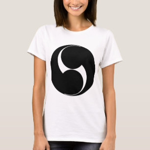 Two counterclockwise swirls (Sugaki) T-Shirt
