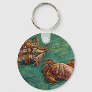 Two Crabs by Vincent van Gogh Key Ring
