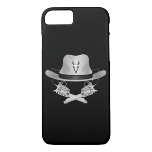 Two crossed guns and hat iPhone 8/7 case
