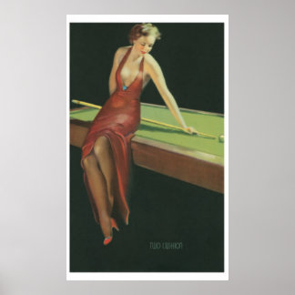 Two Cushion Vamp Poster