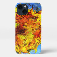 Two Cut Sunflowers Van Gogh
