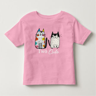Two cute Cats Toddler T-Shirt