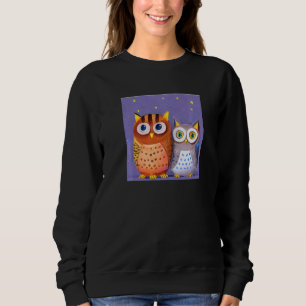 Two cute Owls Premium Sweatshirt