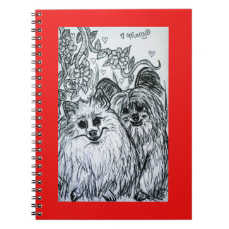 Two Cute Puppies, a.k.a. Two Baked Goods! Notebook