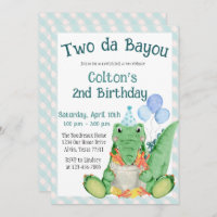 Two da Bayou - Crawfish Boil Birthday Party