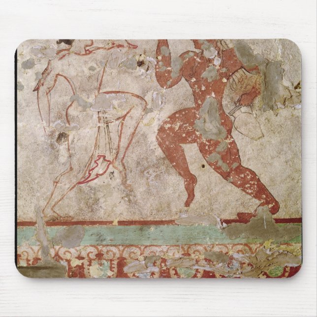 Two Dancers and Dolphins Mouse Pad (Front)