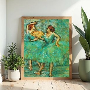 Two Dancers, Degas Art  Poster