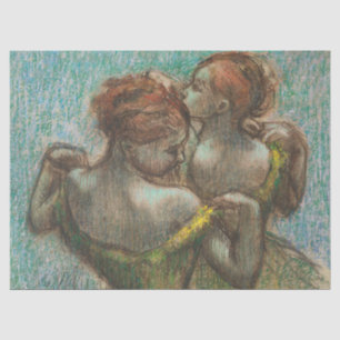 Two Dancers, Half-length, Degas Art Tissue Paper