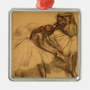 Two Dancers Metal Tree Decoration