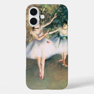 Two Dancers on a Stage by Edgar Degas, Vintage Art iPhone 16 Plus Case