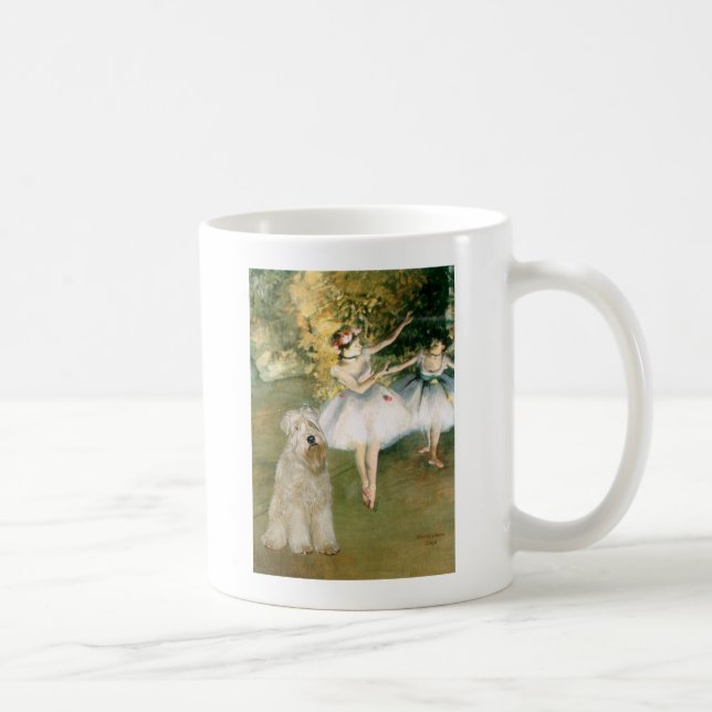 Two Dancers - Wheaten Terrier 7 Coffee Mug (Right)