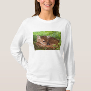 Two day old White-tailed Deer baby, Kentucky. T-Shirt