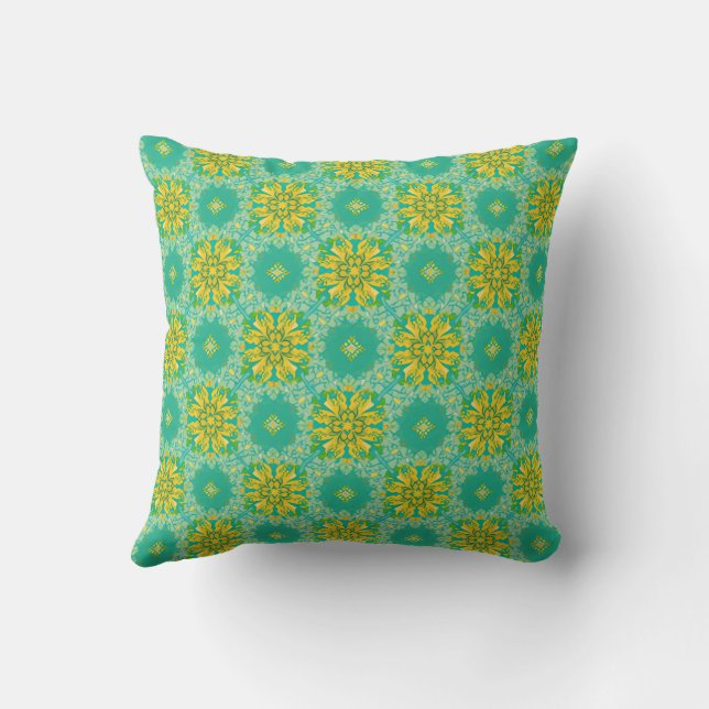Two design throw pillows (Back)