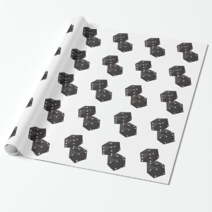 Two Dice Wrapping Paper