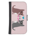 Two Dogs and Blue Heart