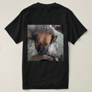 Two Dogs Cuddling Peacefully T-Shirt