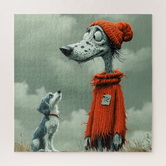 Two Dogs Jigsaw Puzzle (Vertical)
