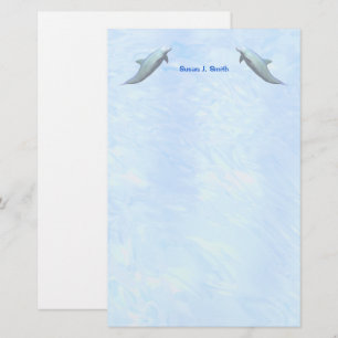 Two Dolphins Stationery
