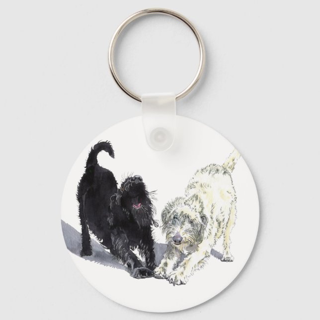 Two Doodles Keychain (Front)