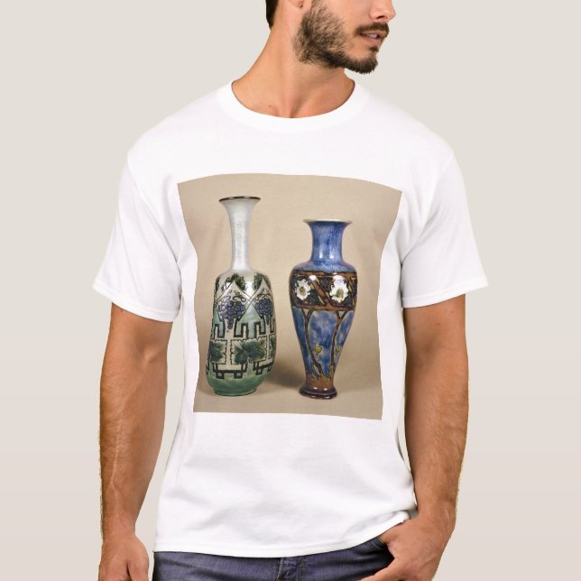 Two Doulton vases by Eliza Simmance, c.1880 T-Shirt (Front)