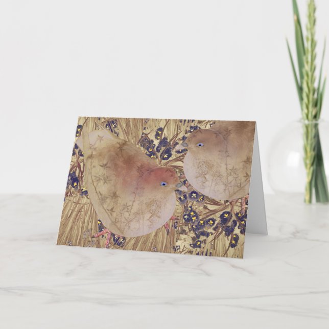 Two Doves Card (Front)