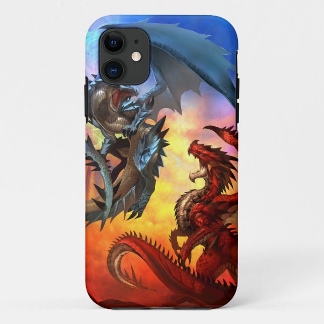 two Dragon Case-Mate iPhone Case (Back)