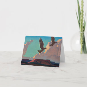 Two Eagles, 1933 by Maynard Dixon Thank You Card