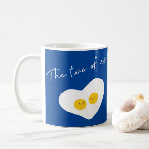 Two Eggs in Love Customisable Coffee Mug
