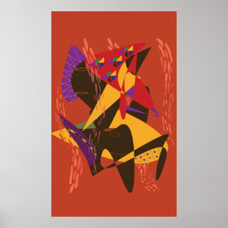 Two Elegant Black Women Poster