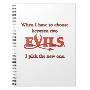 Two Evils Notebook