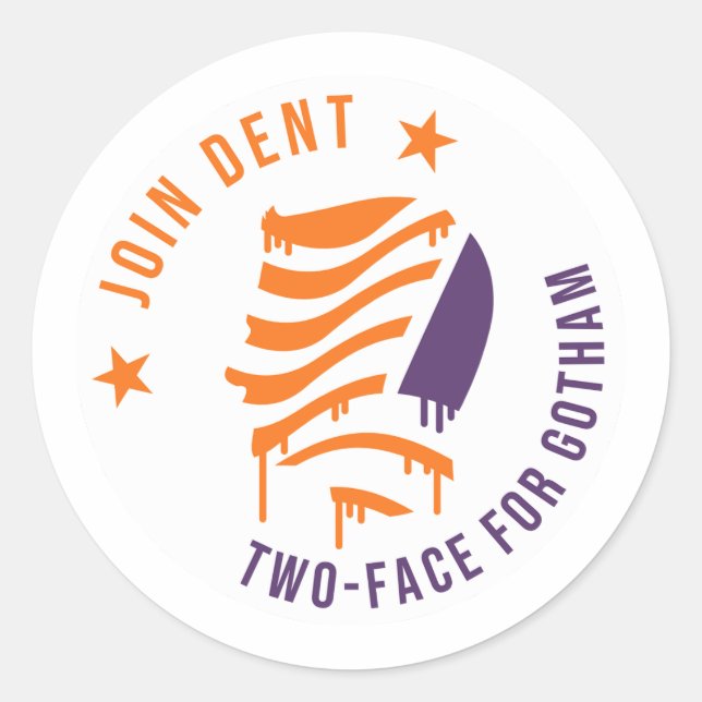 Two Faces sticker (Front)