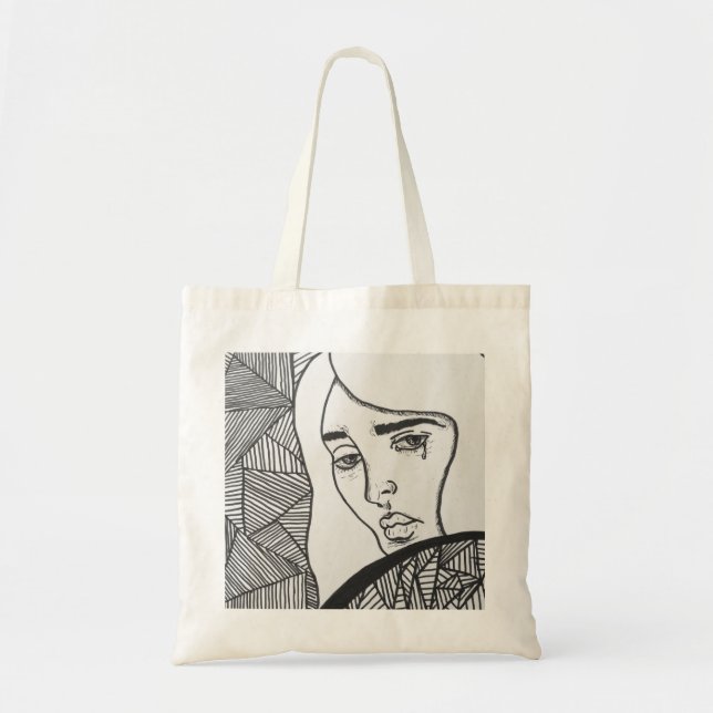 Two Faces Tote Bag (Front)