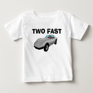  TWO FAST 2ND BIRTHDAY TODDLER T-SHIRT