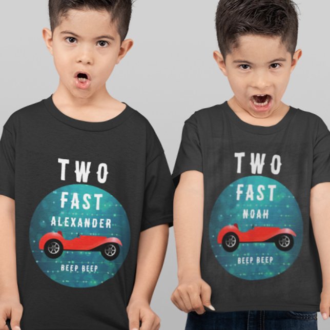 TWO FAST Classic Red Car  Toddler T-Shirt (Creator Uploaded)